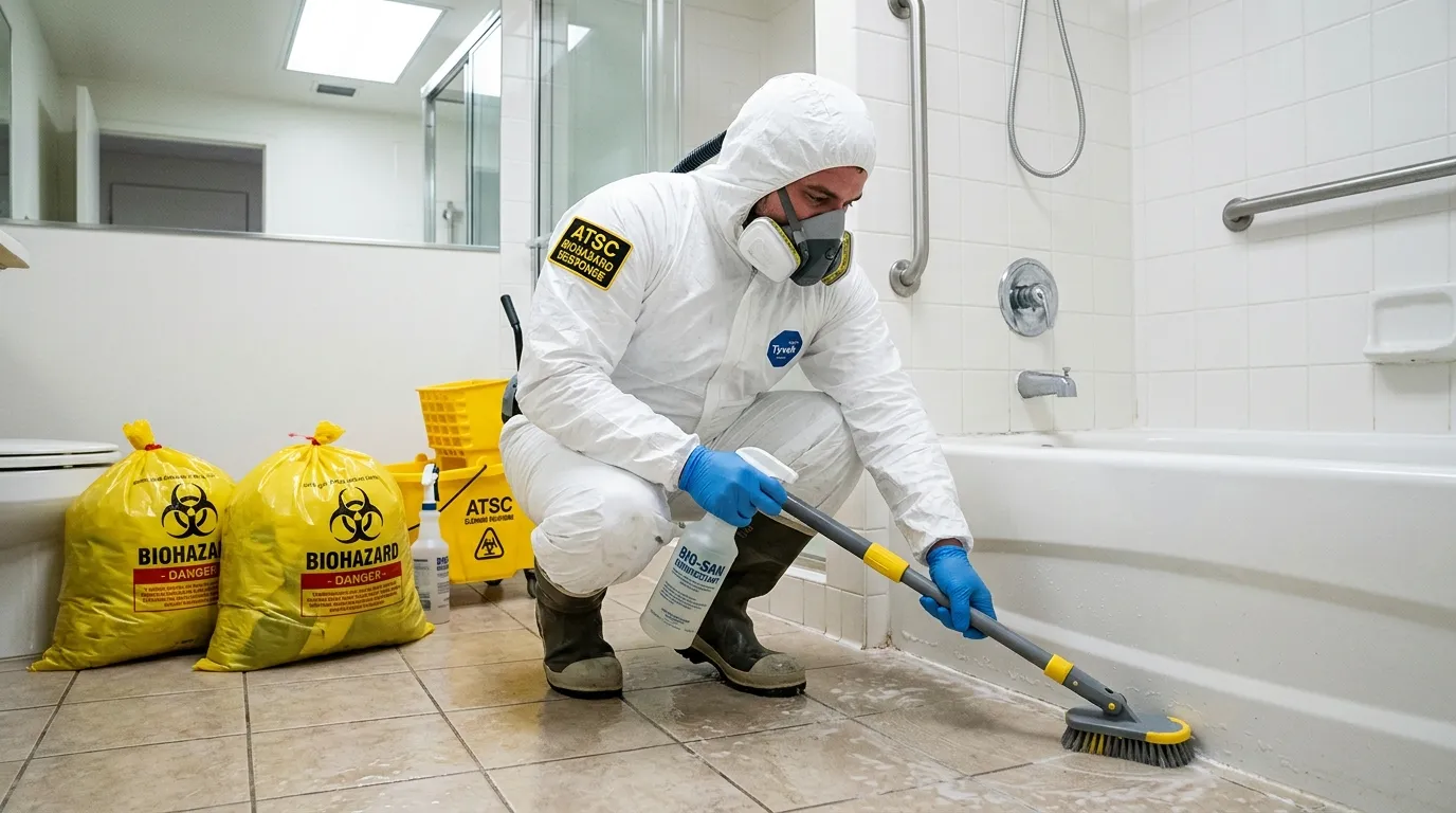 Decontamination equipment deployed for Blood Cleanup in Elk Grove Village